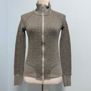 Armani Exchange Women’s‎ Logo Grey Jacket Size XS